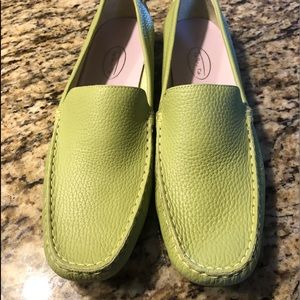 TALBOTS LEATHER LOAFERS 9M